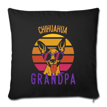 Geschenk für Opa Kissenbezug - Chihuahua Opa - Für Männer