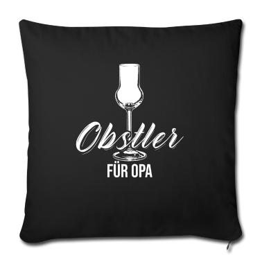 Geschenk für Opa Kissenbezug - Obstler für Opa lustiger Schnaps Obstbrand Spruch
