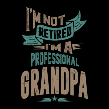 Motiv Ich bin ein professioneller Opa