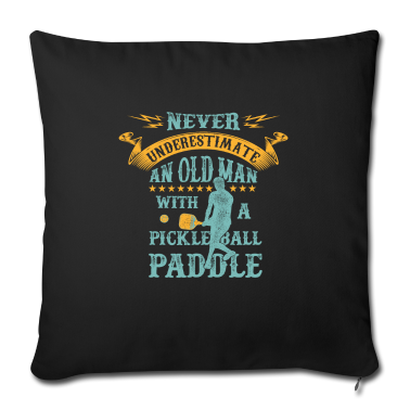 Geschenk für Opa Kissenbezug - Pickleball Spiel mit Schläger Geschenkidee für Opa