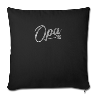 Geschenk für Opa Kissenbezug - Opa since 2021