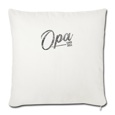 Geschenk für Opa Kissenbezug - Opa since 2021