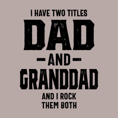 Motiv Ich habe zwei Titel Papa & Opa Lustiger Opa