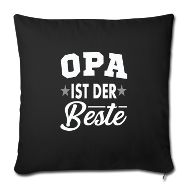 Geschenk für Opa Kissenbezug - Opa ist der beste