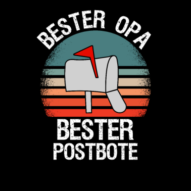 Motiv Bester Opa für einen Postboten