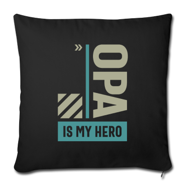 Geschenk für Opa Kissenbezug - Opa ist mein Held