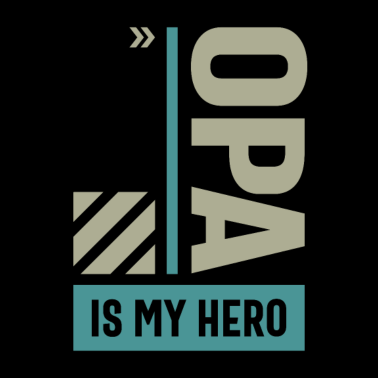 Motiv Opa ist mein Held