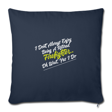 Geschenk für Opa Kissenbezug - Feuerwehrmann im Ruhestand Geschenk für Opa & Papa