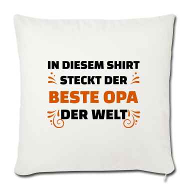 Geschenk für Opa Kissenbezug - Opa Spruch I Opa Geburtstag I Vatertag Opa