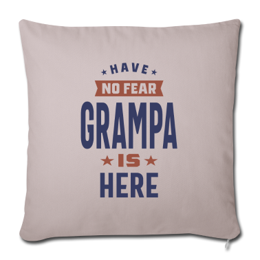 Geschenk für Opa Kissenbezug - Hab keine Angst Opa ist da
