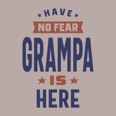 Motiv Hab keine Angst Opa ist da