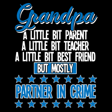 Motiv Opa lustig - Opa Partner in der Kriminalität