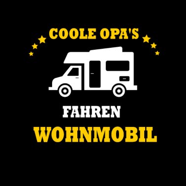 Motiv Coole Opas fahren Wohnmobil Geschenk für Opa