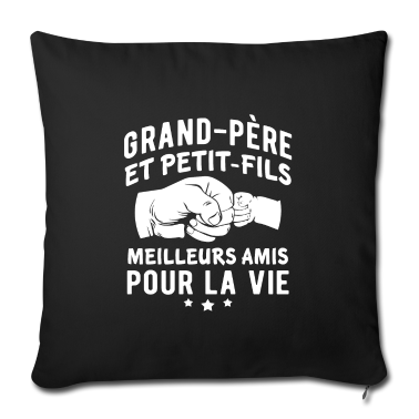 Geschenk für Opa Kissenbezug - Opa und kleine Freunde beste Freunde für das Leben