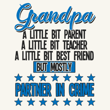 Motiv Opa lustig - Opa Partner in der Kriminalität