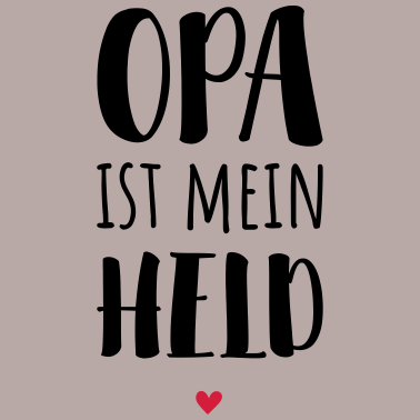 Motiv Opa ist mein Held / Opa ist der Beste