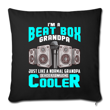 Geschenk für Opa Kissenbezug - Ich bin ein Beatbox-Opa. Genau wie ein normaler Opa