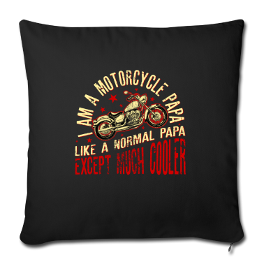 Geschenk für Opa Kissenbezug - I Am A Motorcycle Papa Design - Geschenk für Opa