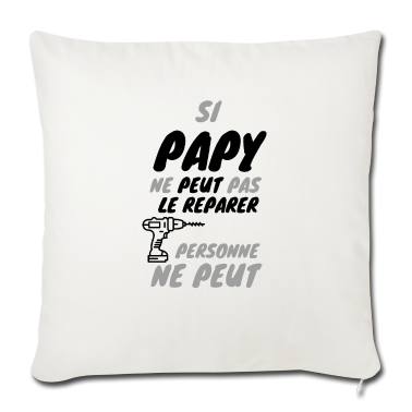 Geschenk für Opa Kissenbezug - Wenn Opa es nicht reparieren kann, dann niemand