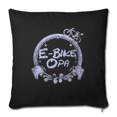 Geschenk für Opa Kissenbezug - ebike e -bike Mobilität für Opa