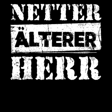 Motiv Netter Älterer Herr Geschenk für Opa