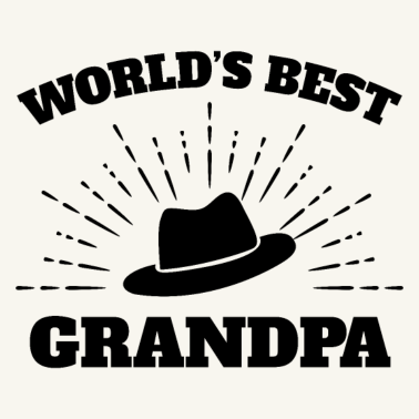 Motiv Weltbester Opa Opa Hut Schwarz - Geschenkidee