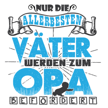 Motiv Zum Opa befördert! - Geschenk für Opa