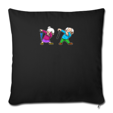 Geschenke für Oma und Opa Kissenbezug - Dabbing Oma und Opa - Grosseltern