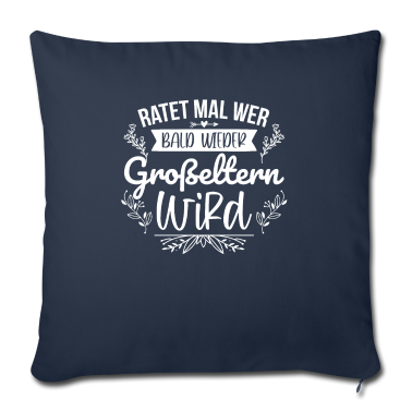 Geschenke für Oma und Opa Kissenbezug - Schwangerschaft Verkündung Oma Opa T-Shirt