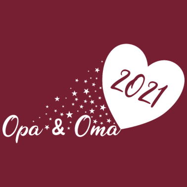 Motiv Opa und Oma 2021 Großeltern Geschenk für Oma Opa