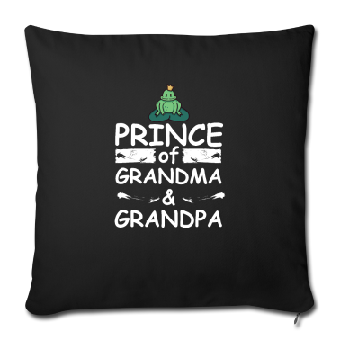 Geschenke für Oma und Opa Kissenbezug - Prinz von Oma und Opa für Enkelsohn