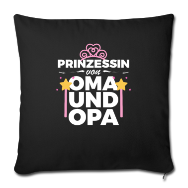 Geschenke für Oma und Opa Kissenbezug - Prinzessin von Oma und Opa für Enkeltochter