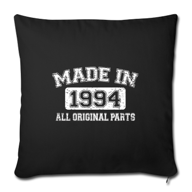 Geschenke für Oma und Opa Kissenbezug - 27. Geburtstag Made in 1994 All Original Parts