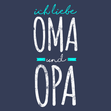 Motiv Ich liebe Oma und Opa