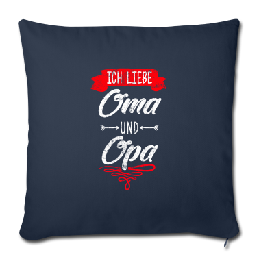 Geschenke für Oma und Opa Kissenbezug - Ich liebe Oma und Opa