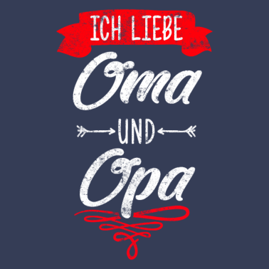 Motiv Ich liebe Oma und Opa