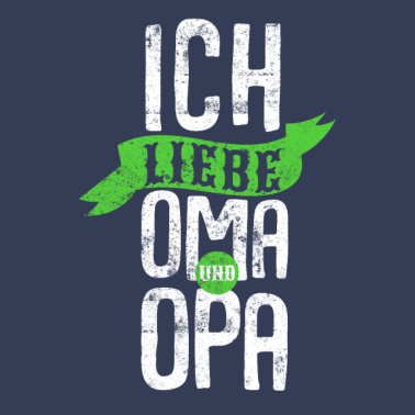 Motiv Ich liebe Oma und Opa
