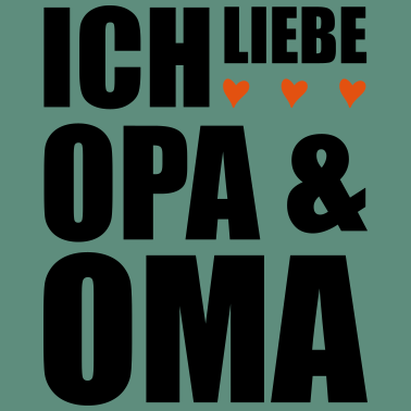 Motiv Ich liebe Opa und Oma