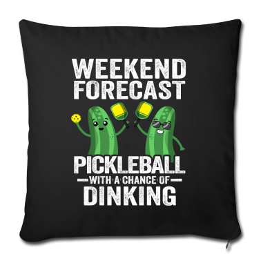 Geschenke für Oma und Opa Kissenbezug - Pickleball Spieler Spruch Pickle Sport Hobby