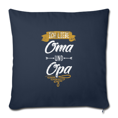 Geschenke für Oma und Opa Kissenbezug - Ich liebe Oma und Opa