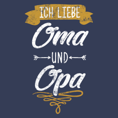 Motiv Ich liebe Oma und Opa