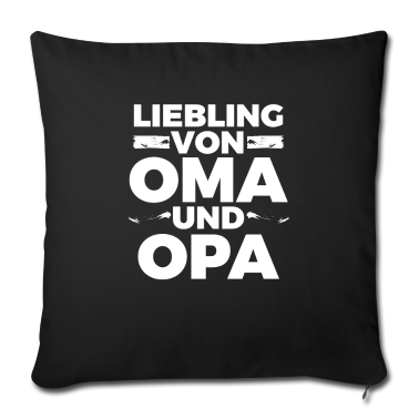 Geschenke für Oma und Opa Kissenbezug - Liebling von Oma und Opa