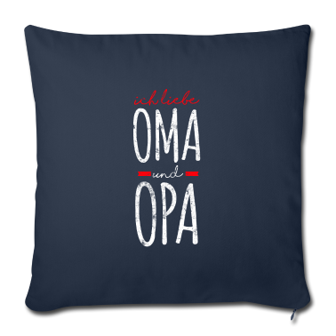 Geschenke für Oma und Opa Kissenbezug - Ich liebe Oma und Opa