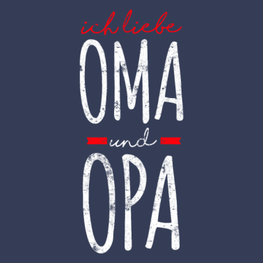 Motiv Ich liebe Oma und Opa