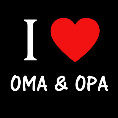 Motiv I love Oma und Opa