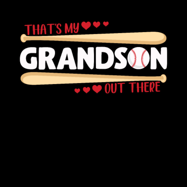 Motiv Baseballspieler Enkel Enkel Opa Oma Unterstützung