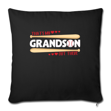 Geschenke für Oma und Opa Kissenbezug - Baseballspieler Enkel Enkel Opa Oma Unterstützung