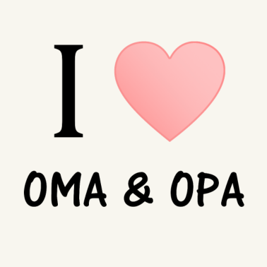 Motiv I love Oma und Opa