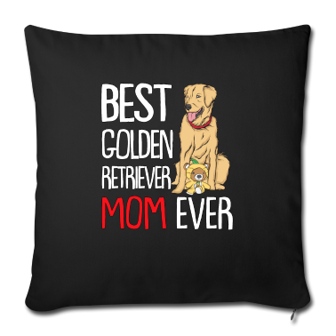 Geschenke für Oma und Opa Kissenbezug - Golden Retriever Dog Mom Frauchen