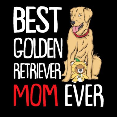 Motiv Golden Retriever Dog Mom Frauchen